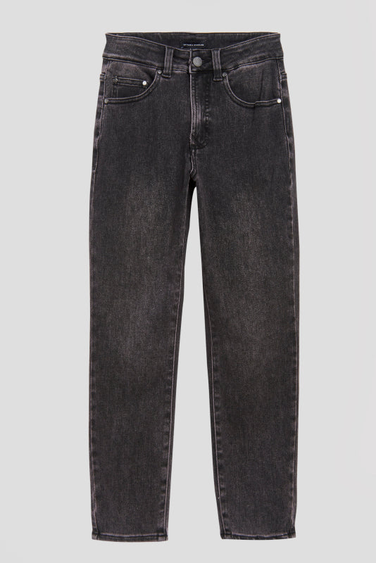 Joni High Rise Curve Slim Leg Jeans 32 Inch - Soft Black