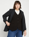 The Tailored Vest - Black