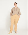 All Day Cigarette Pants - Cafe Au Lait