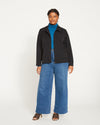Carrie High Rise Wide Leg Jeans - True Blue