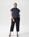 Aster Tuxedo Collar Shirt - Navy