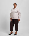 Canna Hi-Low Shirt - Dusty Lilac