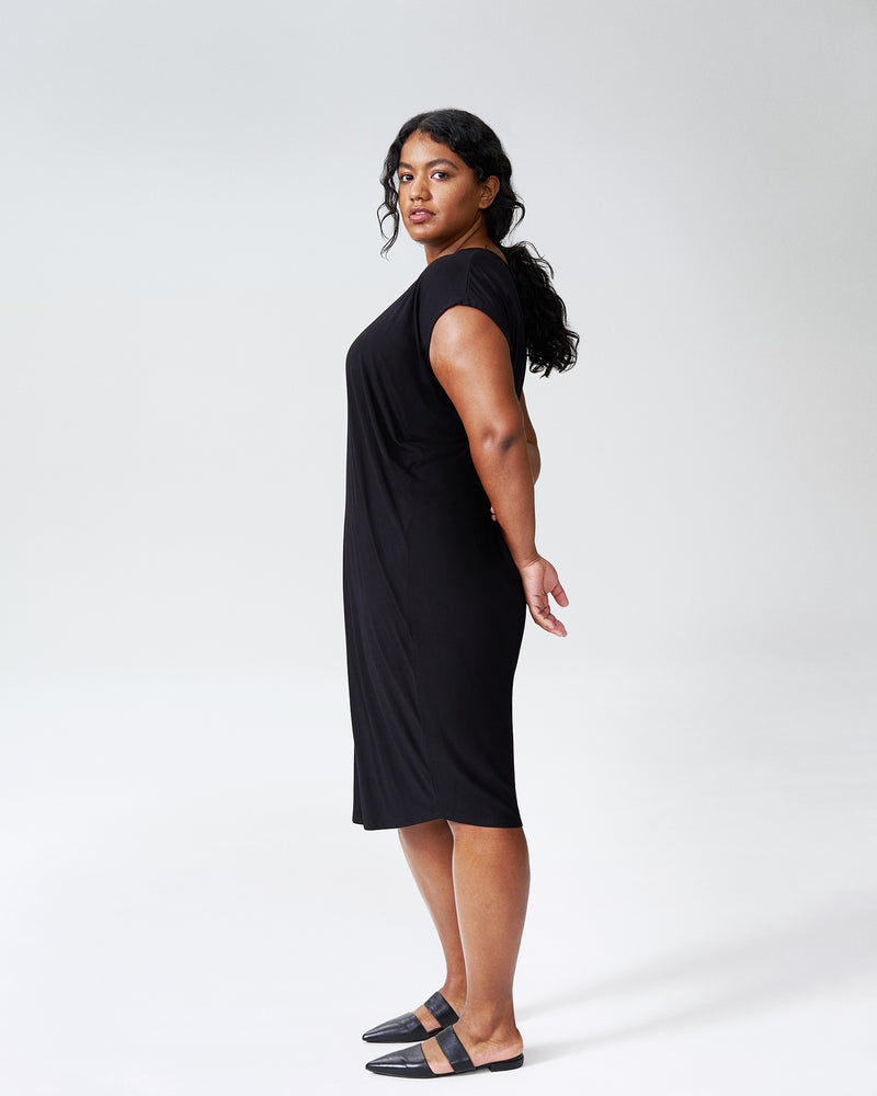 Carrea Relaxed Dress - Black