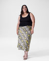 CeeCee Midi Bias Skirt - Python