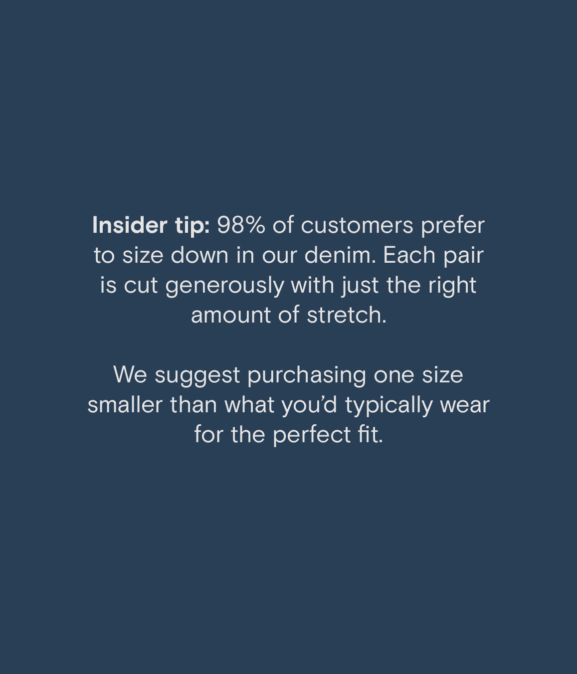 Elastic Waist Weekend Jeans - True Blue