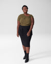 Rosa Twist Tee - Olive