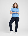 Foundation Short Sleeve Crew Neck Tee - Marina