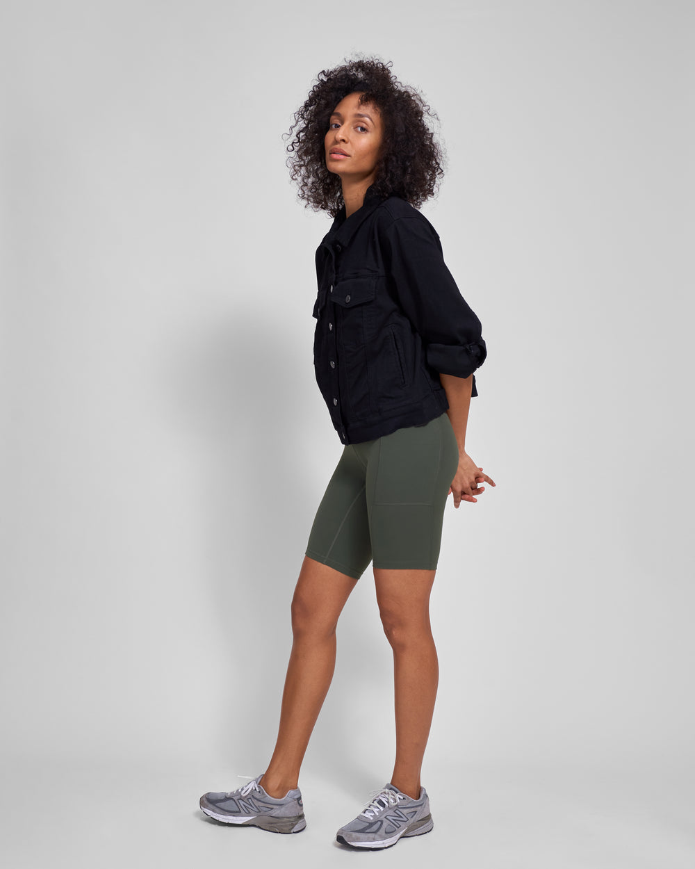 Next-to-Naked Bike Shorts - Ivy
