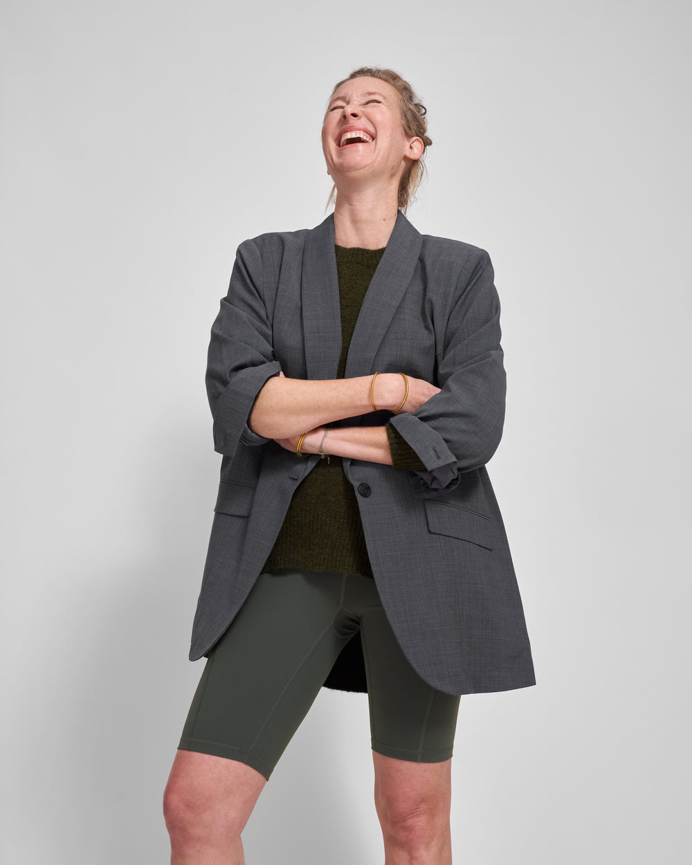 Next-to-Naked Bike Shorts - Ivy