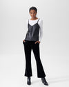 Farrah Velvet Pants - Black