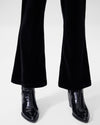 Farrah Velvet Pants - Black