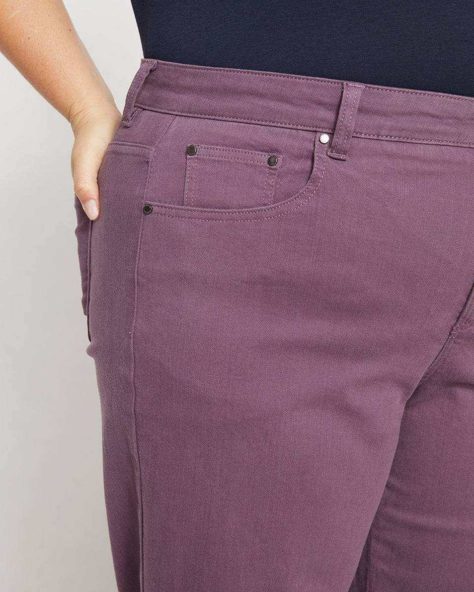 Bae Boyfriend Crop Jeans - Dried Violet Zoom image 1