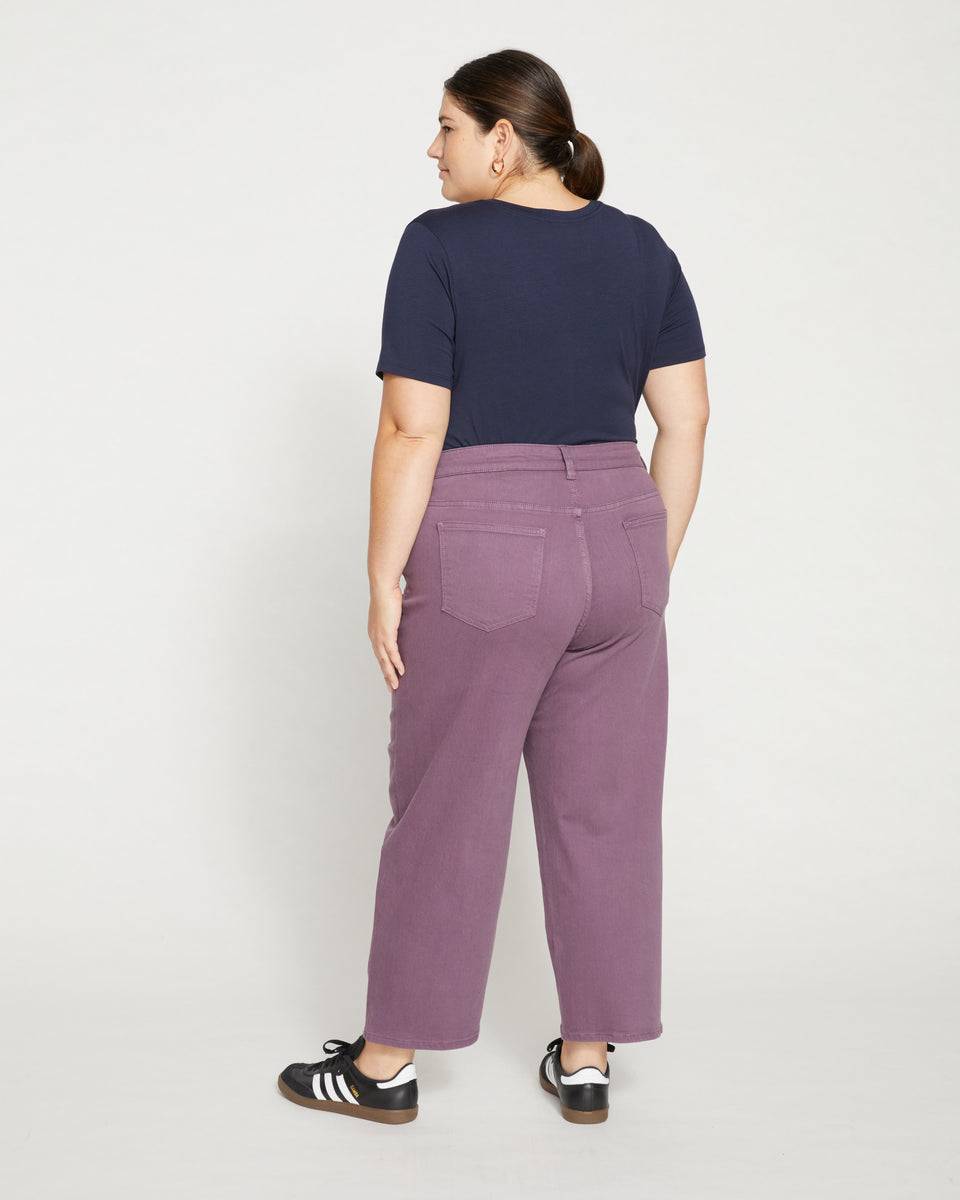 Bae Boyfriend Crop Jeans - Dried Violet Zoom image 3