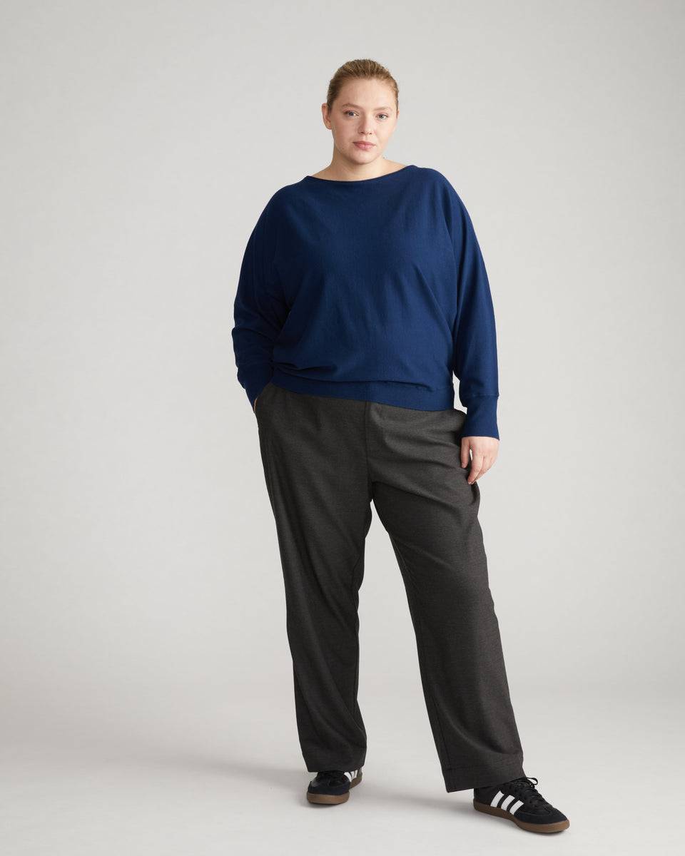 Better-Than-Cashmere Dolman Sweater - After Hours Zoom image 0