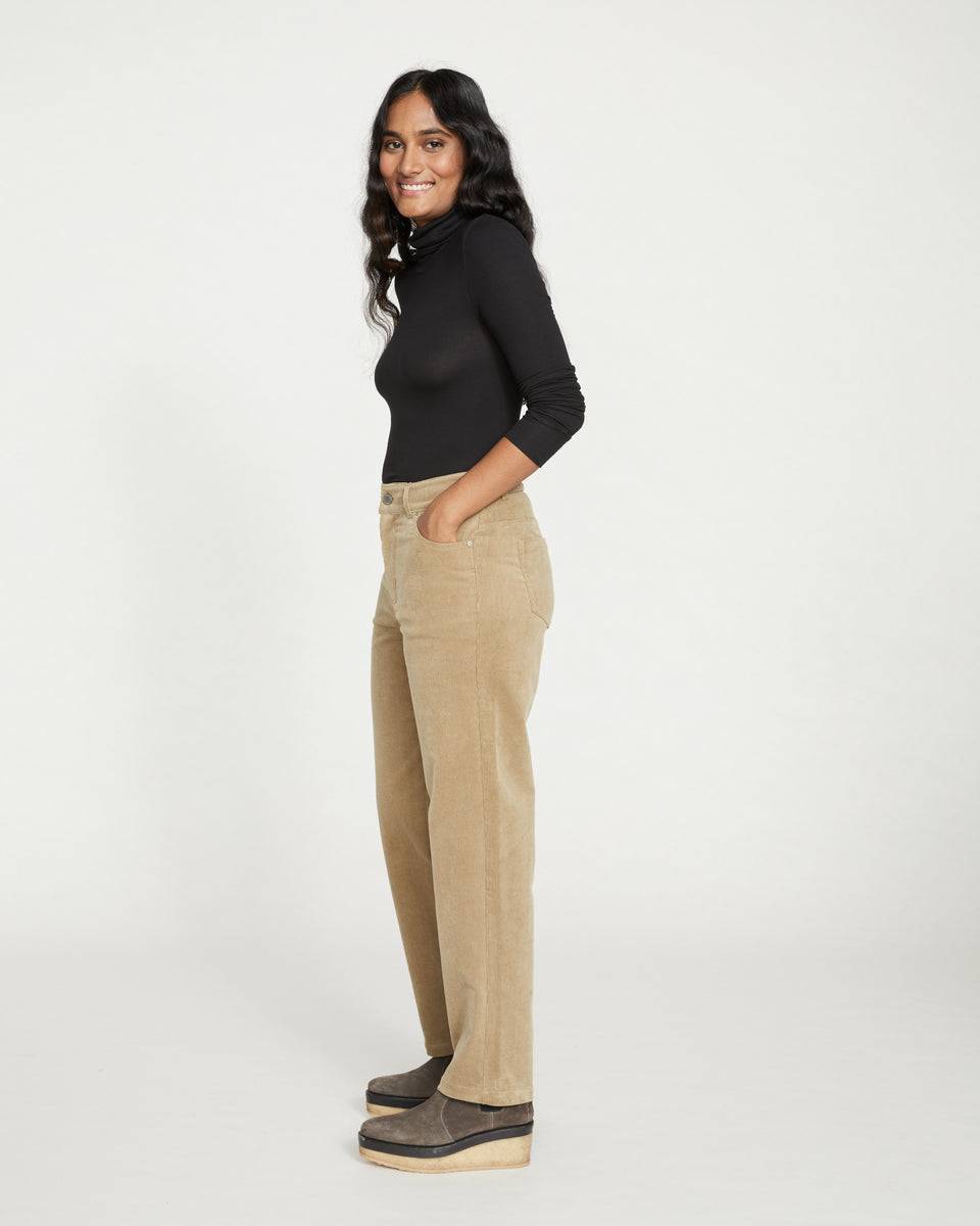 Bootcut Corduroy Trousers for Women - Up to 70% off