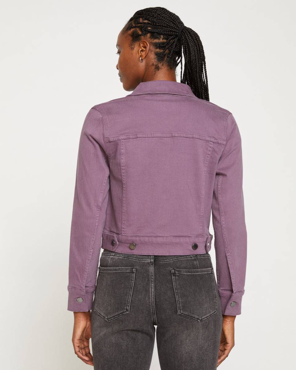 Kelsey Denim Jacket - Dried Violet Zoom image 3