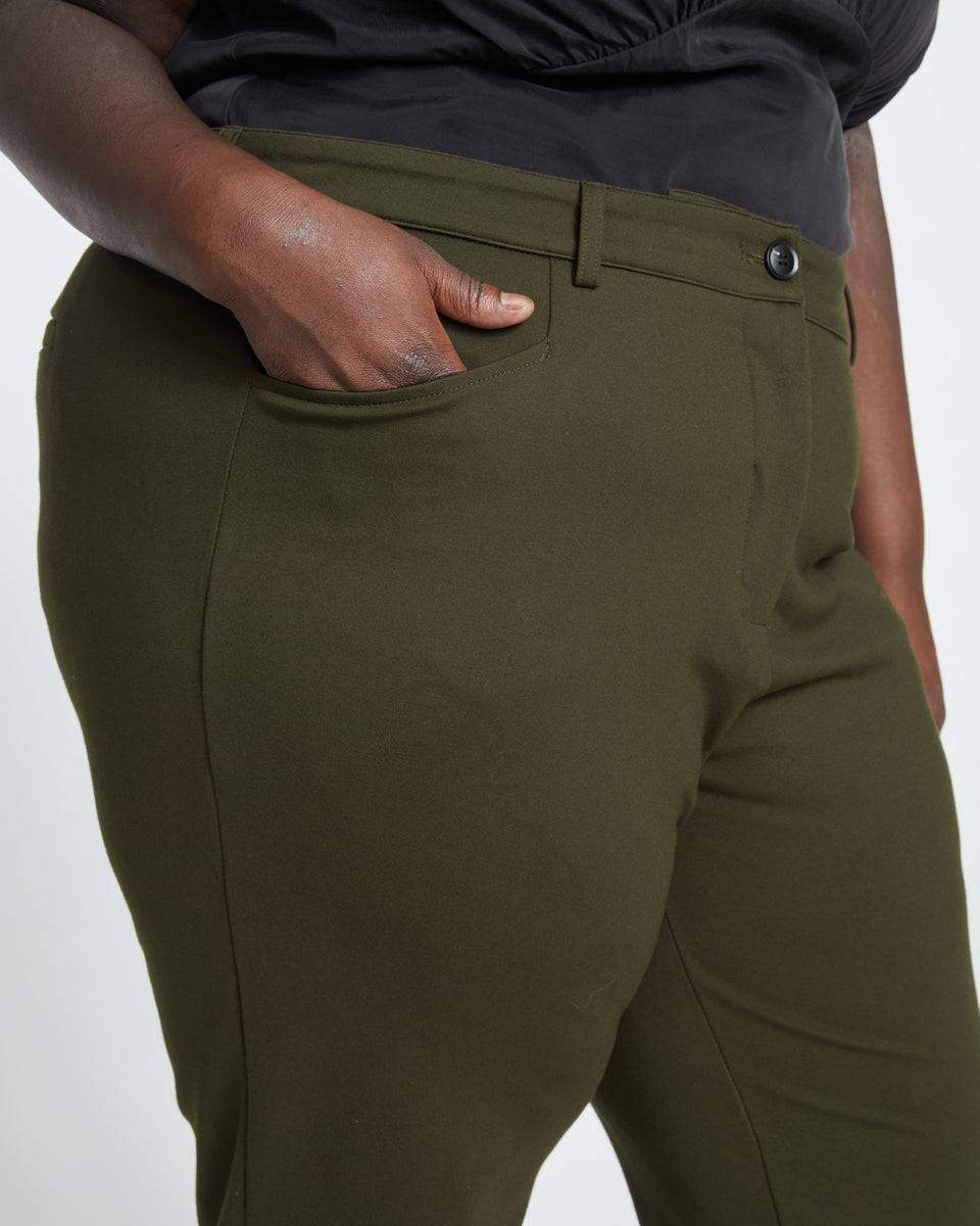 Italian Ladies Women Soft Stretch Cargo Magic Trouser Jogger Pant Plus XL  Size