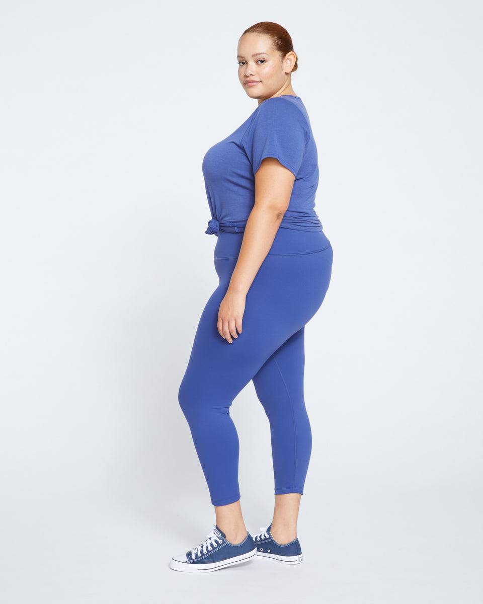 Next-to-Naked Cropped Legging - Rich Cobalt Zoom image 2