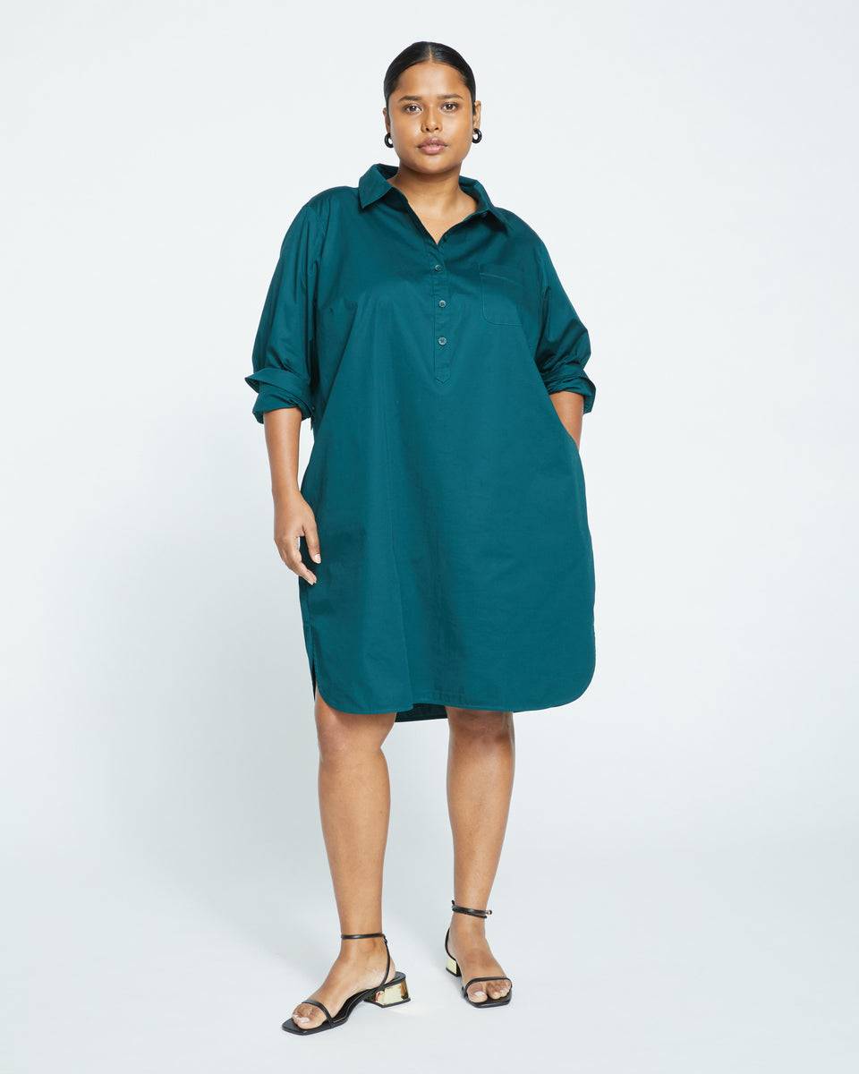 Rubicon Shirtdress 2 - Forest Green Zoom image 1