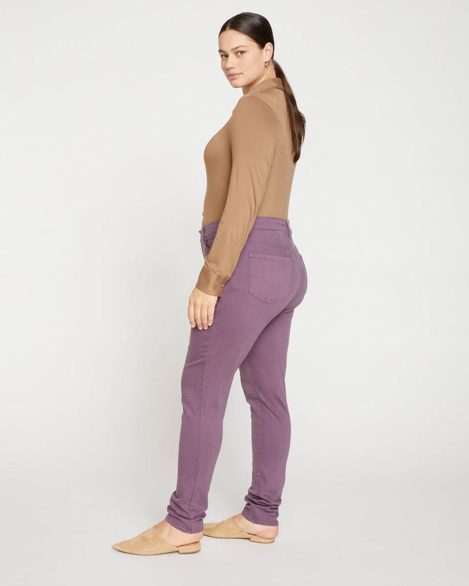 Seine High Rise Skinny Jeans 32 Inch - Dried Violet Zoom image 2