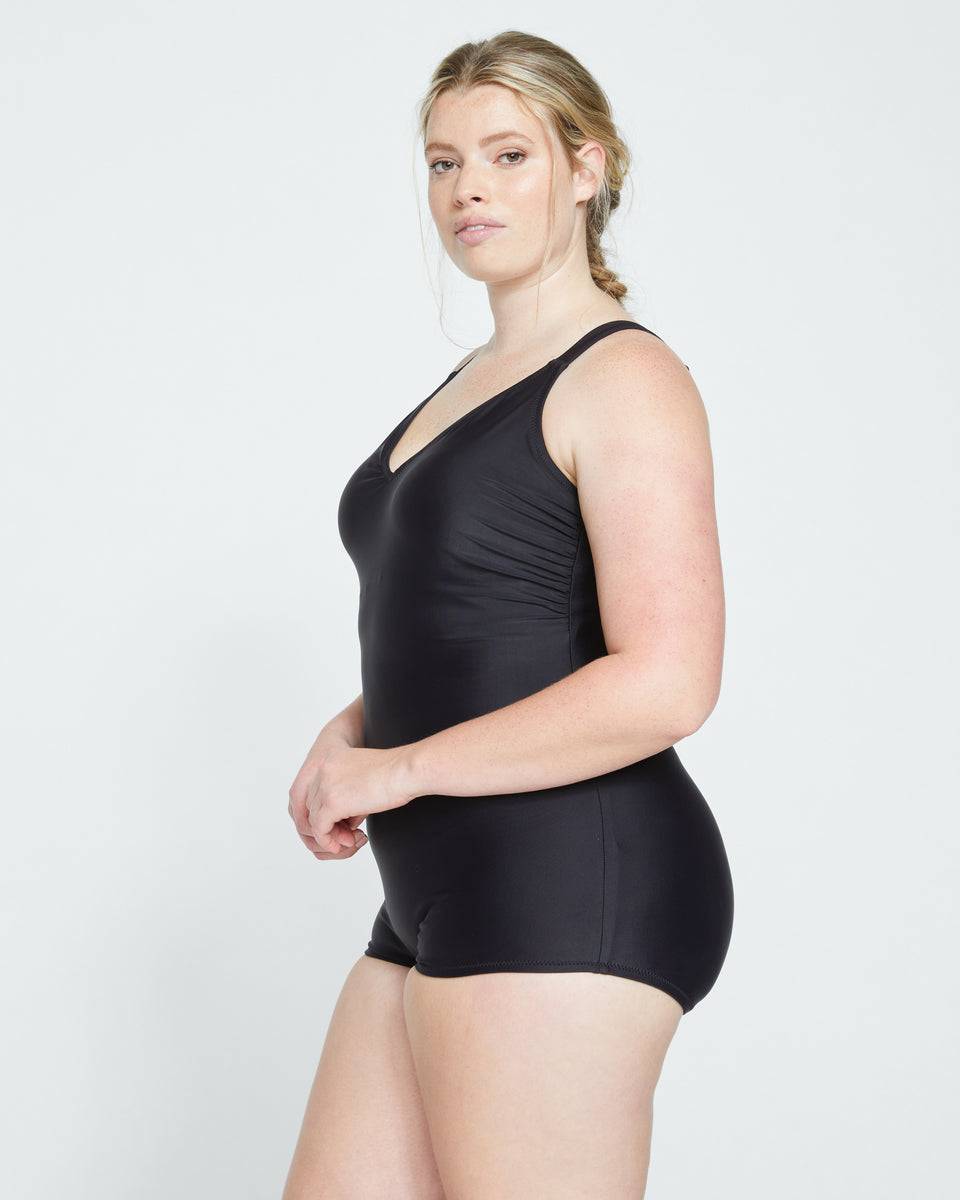 The Swim Bodyshortie - Black Zoom image 1