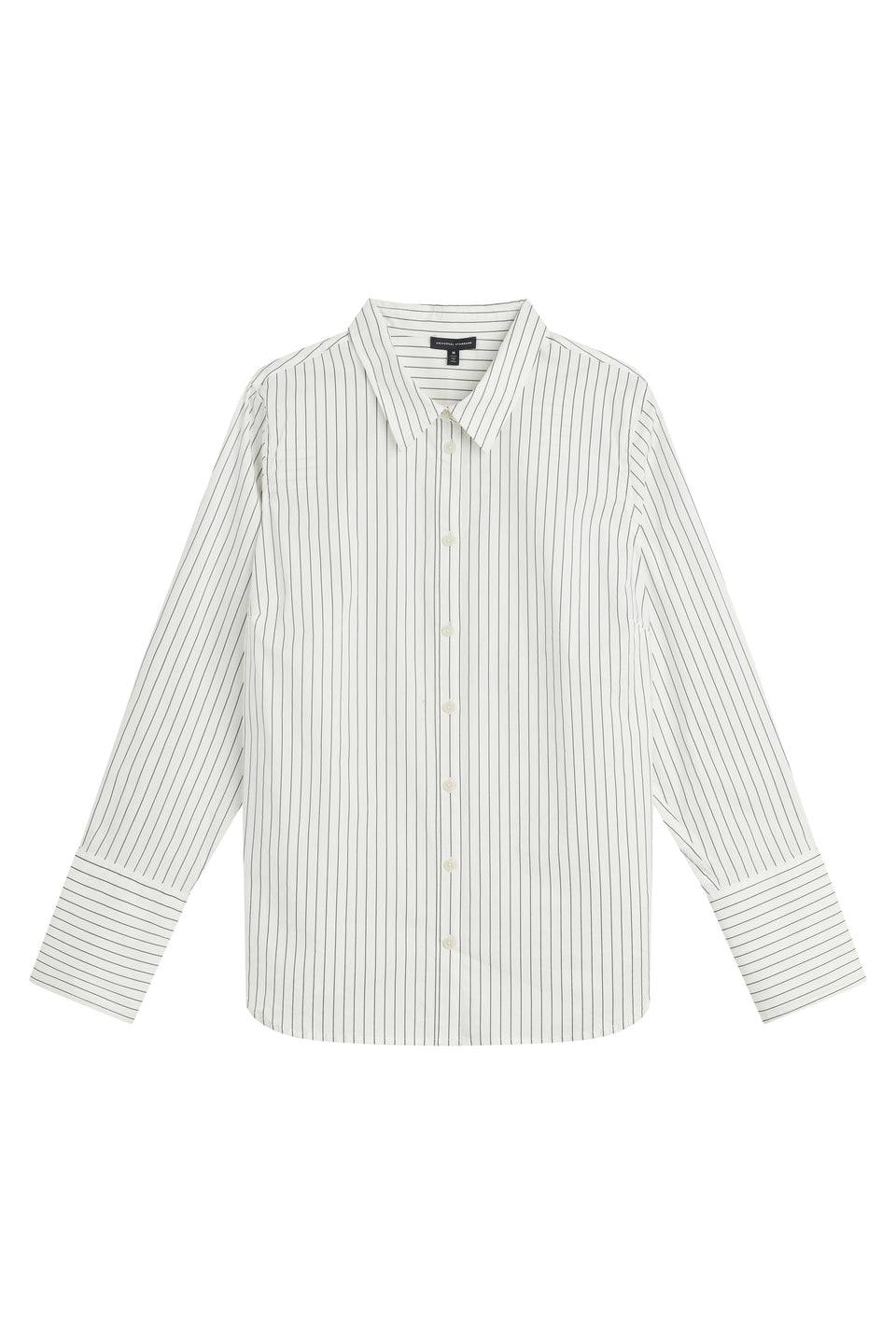 Henning x US Madison Shirt - White/Grey Stripe Zoom image 7