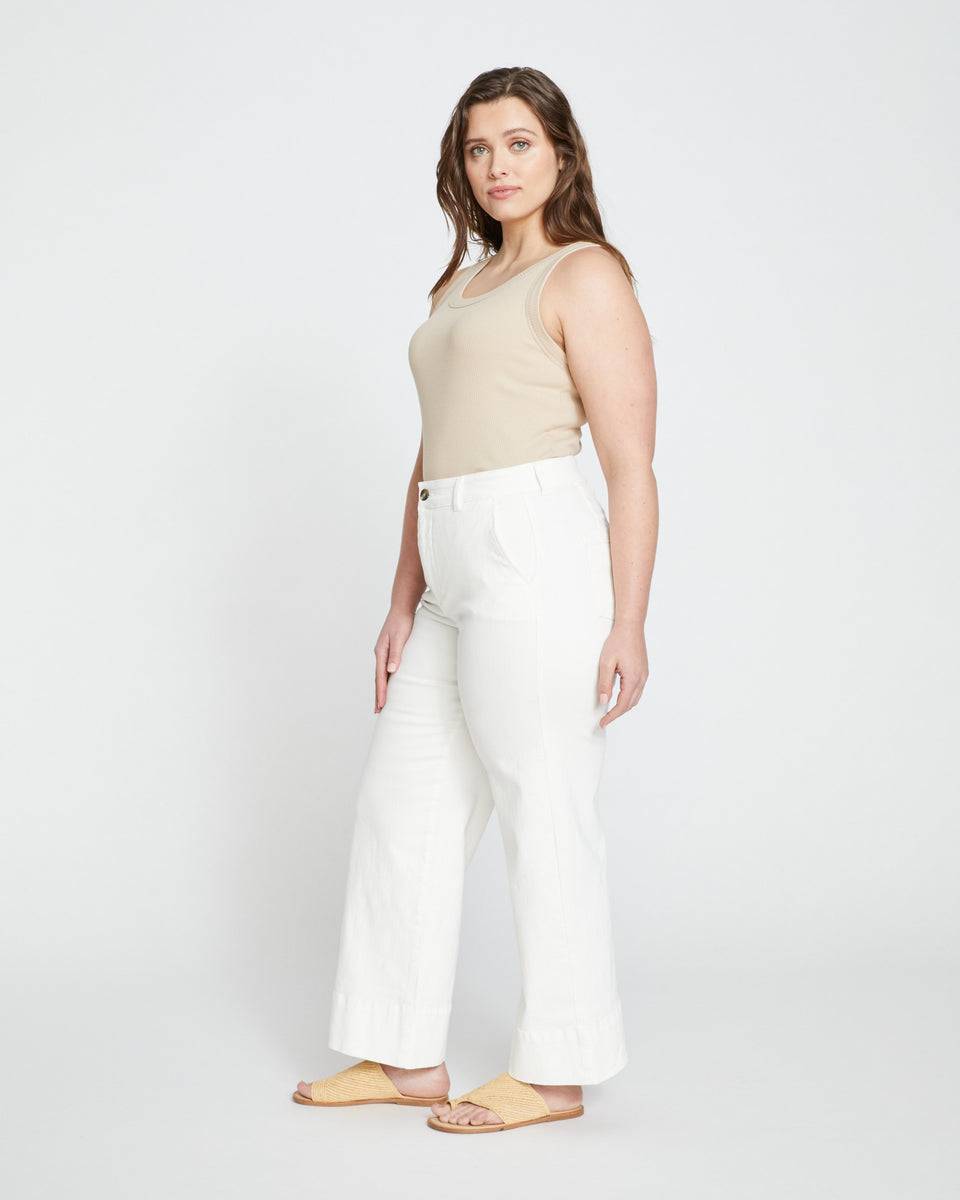 Carol High Rise High Stretch Jeans - White Zoom image 0