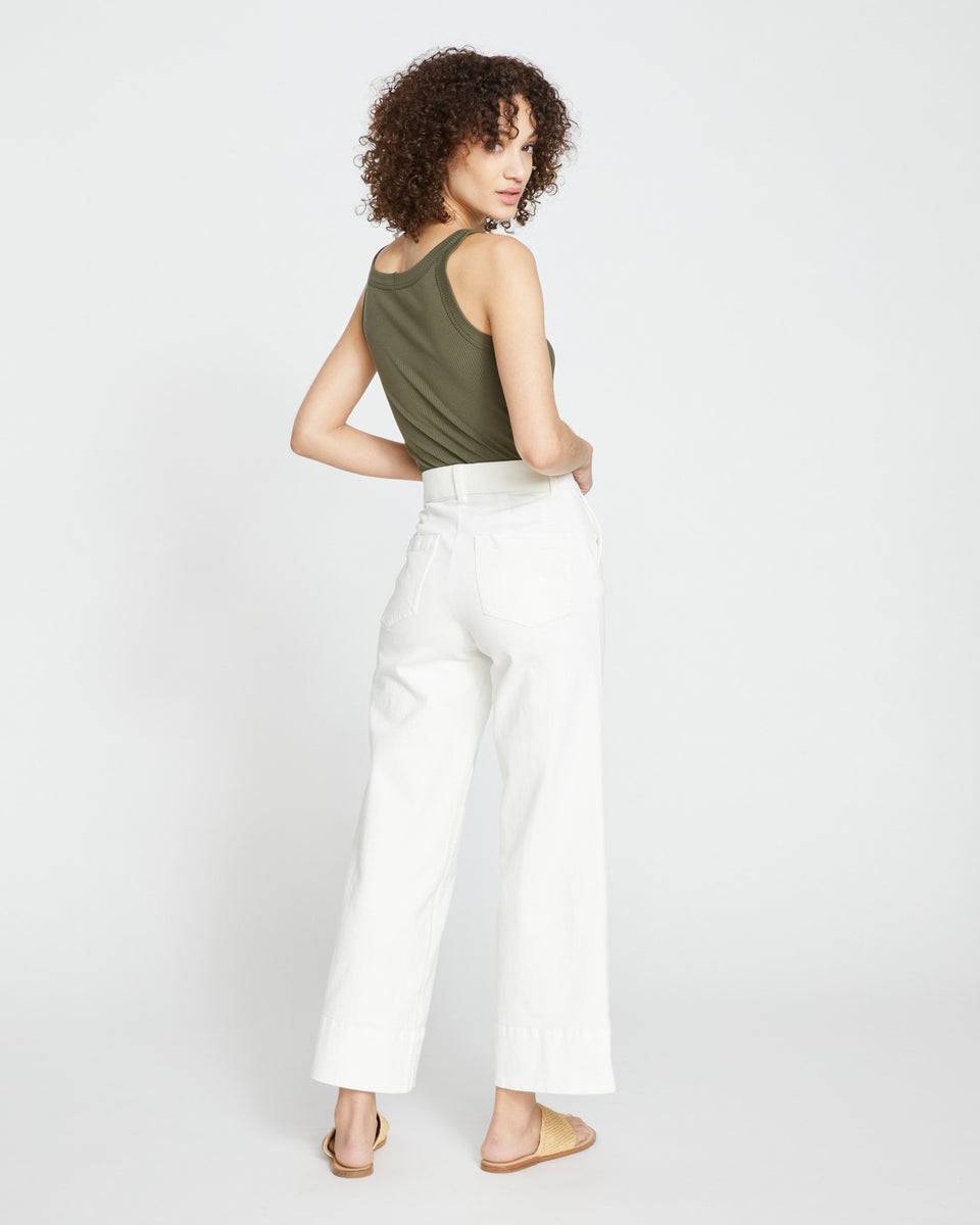 Carol High Rise High Stretch Jeans - White Zoom image 7