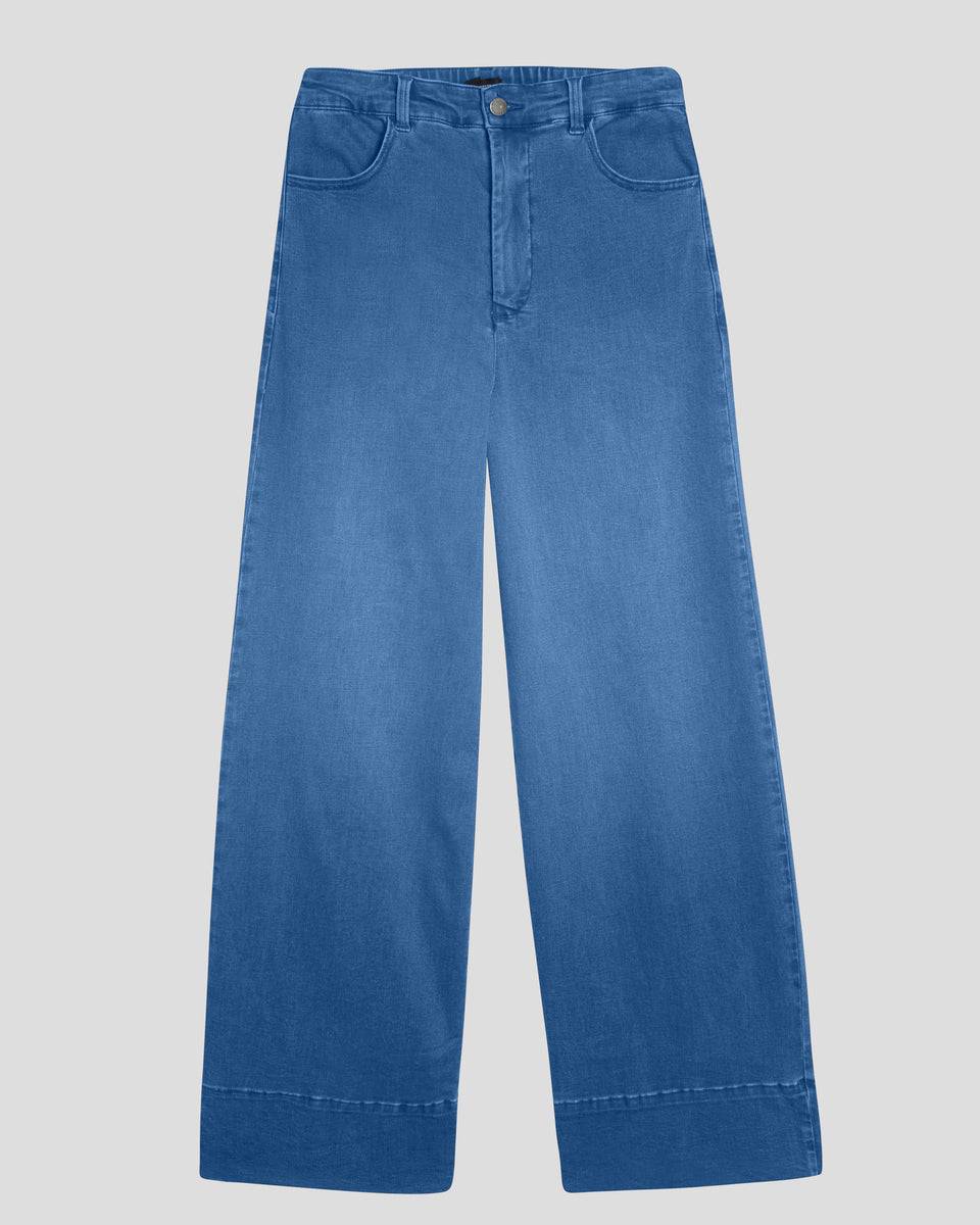 Carrie High Rise Wide Leg Jeans - True Blue Zoom image 4