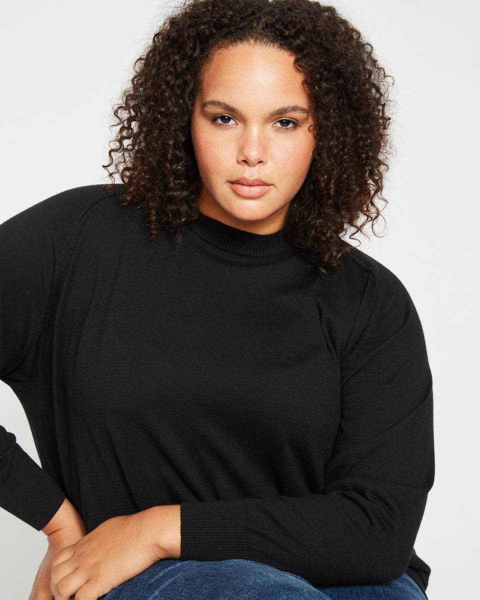 Eco Relaxed Core Sweater - Black Zoom image 0