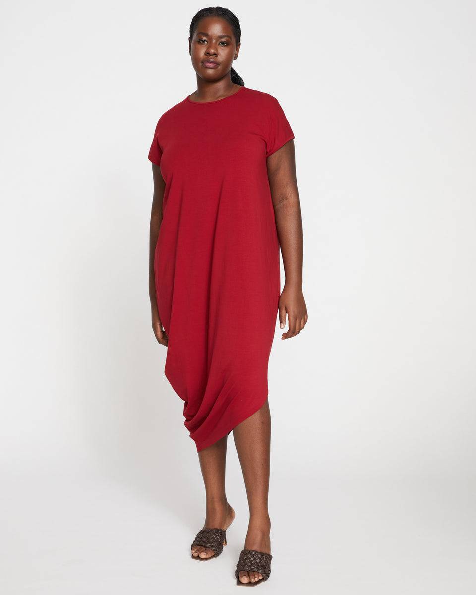 Iconic Geneva Dress - Rhubarb Zoom image 0