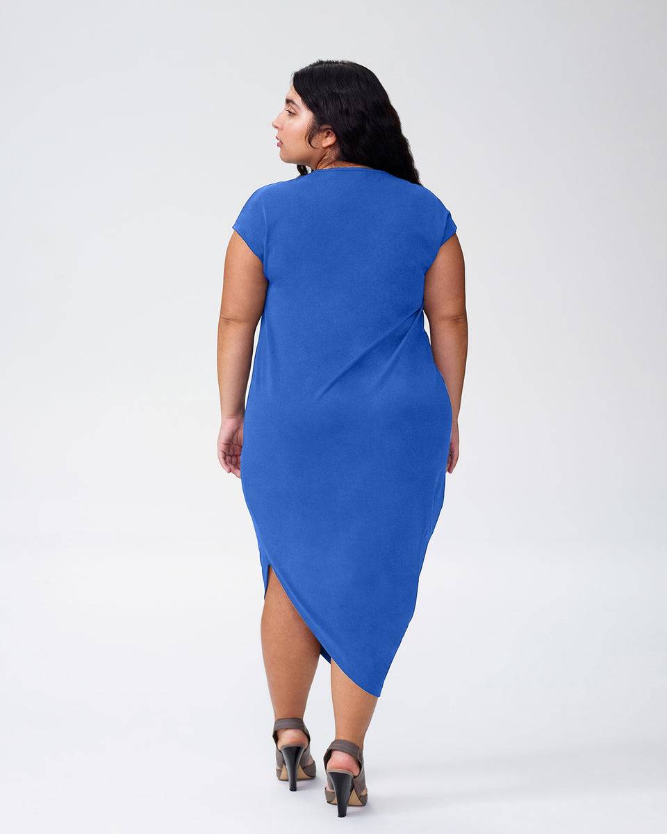 Iconic Petite Geneva Dress - Lapis Zoom image 3