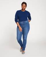 Mid Rise Jeans for Women. Denim 00-40