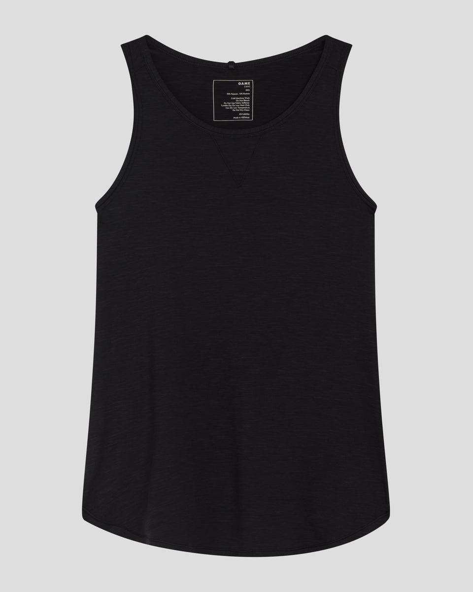 AirKnit All Day Tank - Black Zoom image 1