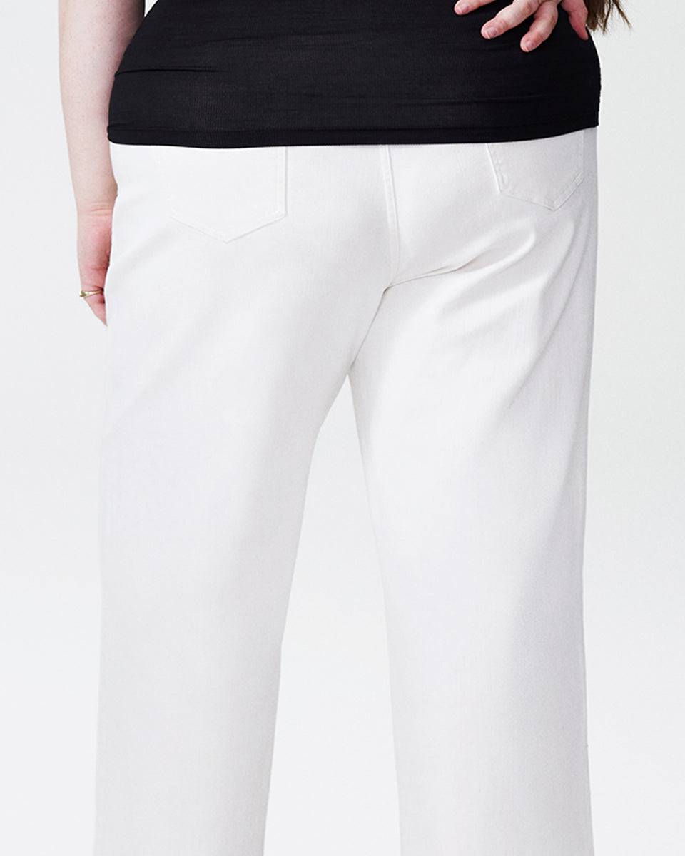 Bae Boyfriend Crop Jeans - White Zoom image 9