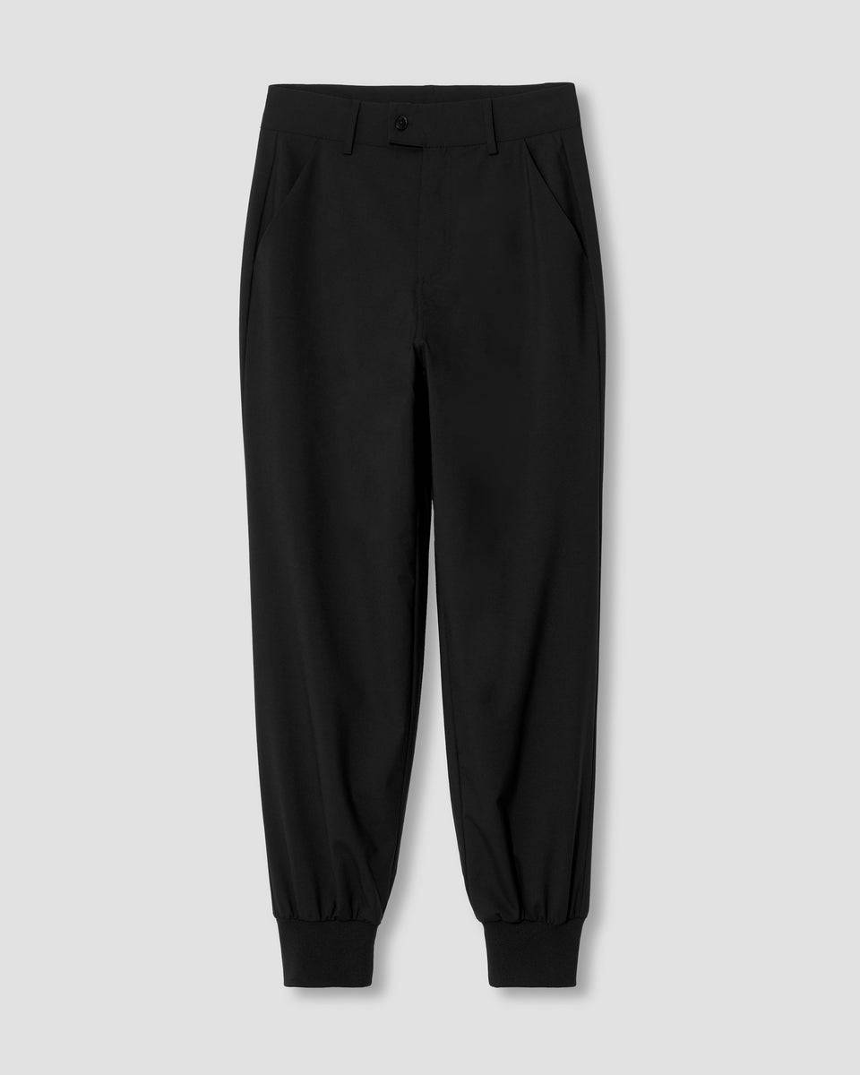 Minton Suiting Jogger - Black Zoom image 1