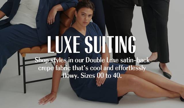 luxe suiting