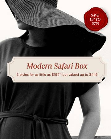 This is an image of Modern Safari Box
