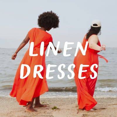 This is an image of the linen collection dresses