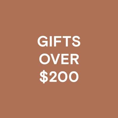 Gifts over $200