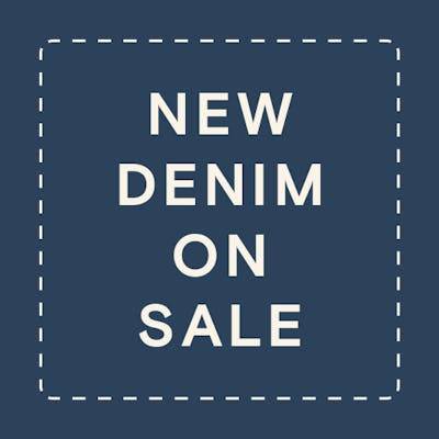 This is an image of new denim on sale