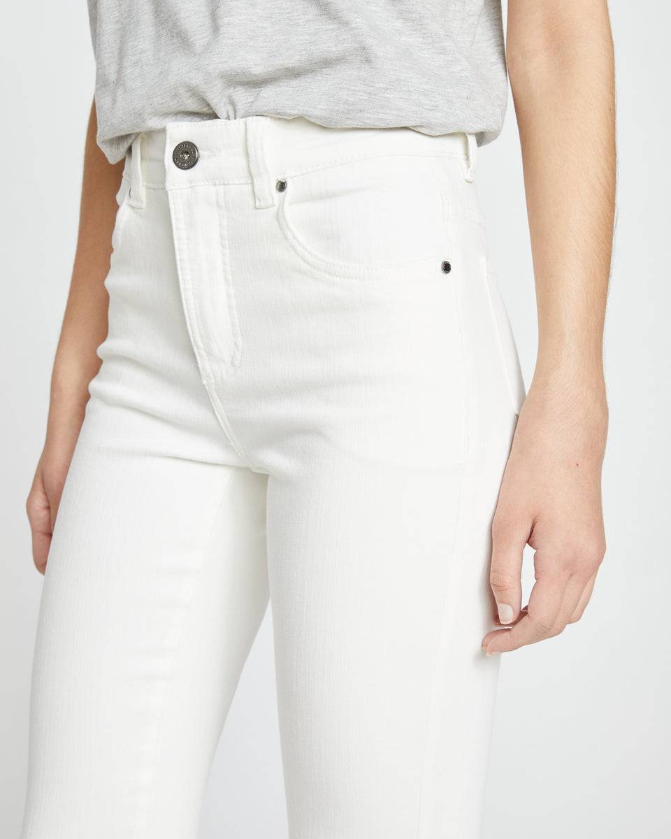 Seine High Rise Skinny Jeans 32 Inch - White | Universal Standard